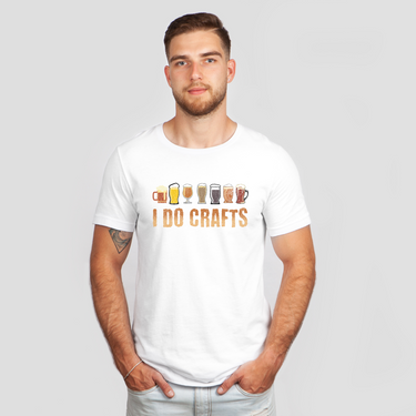 i do crafts beer white shirt